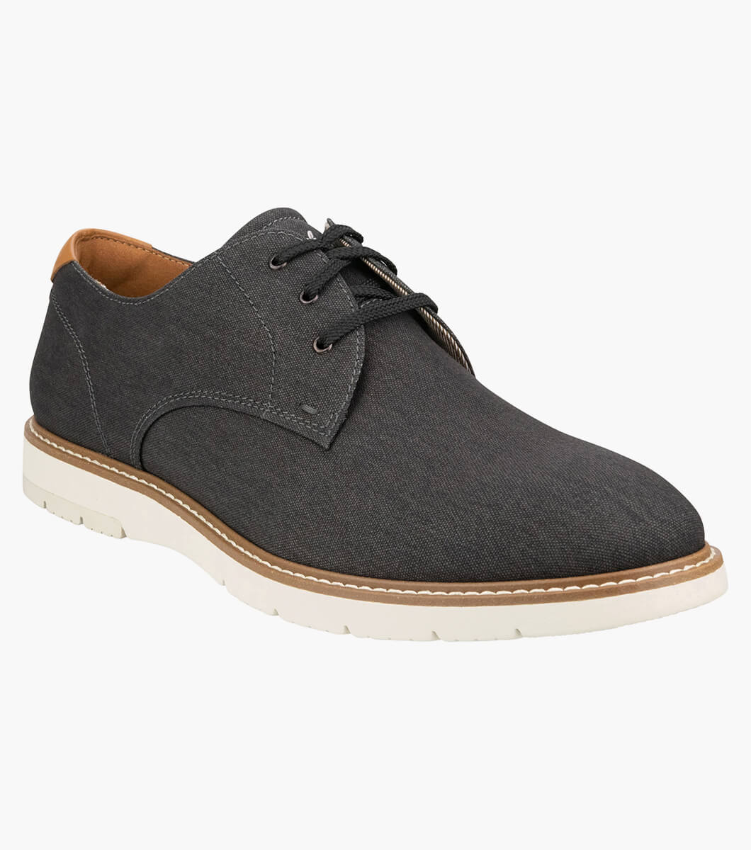 Vibe Canvas Canvas Plain Toe Derby Men s Casual Shoes Florsheim .nz